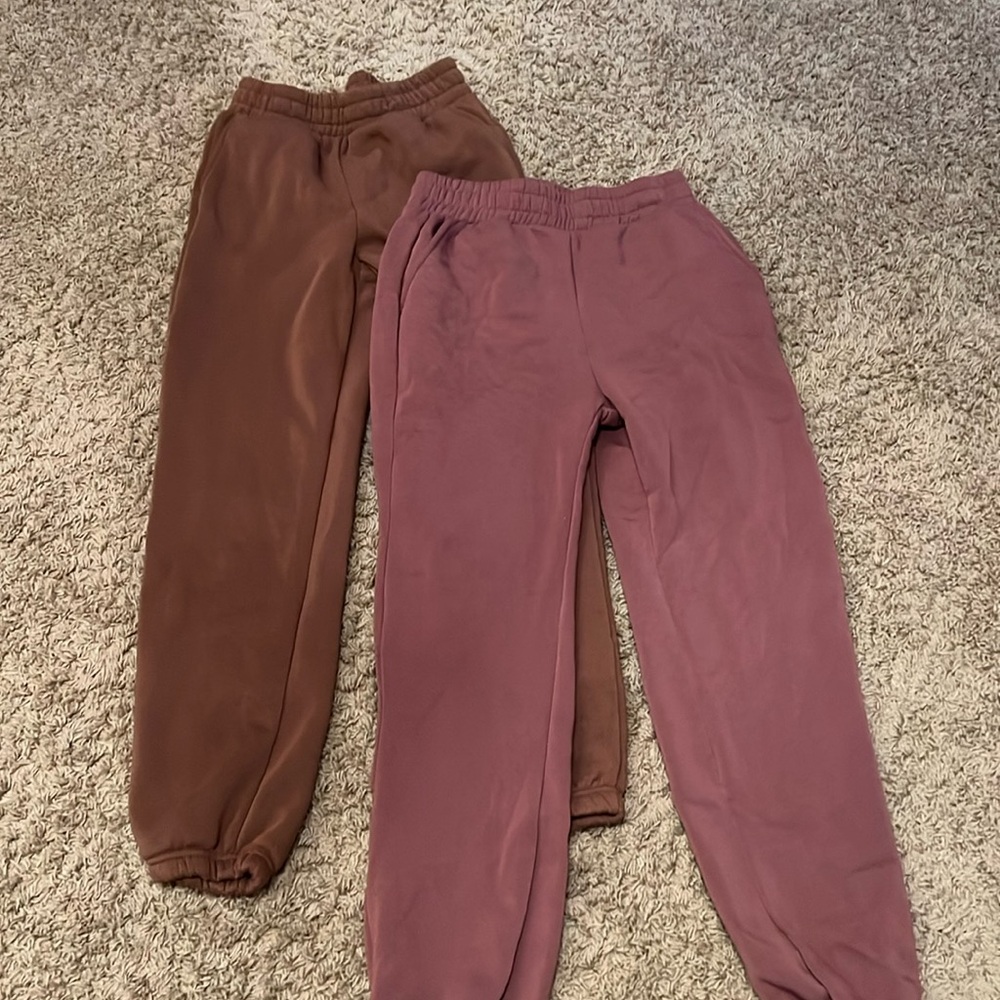 Two Pair of Sweatpants. Girls
